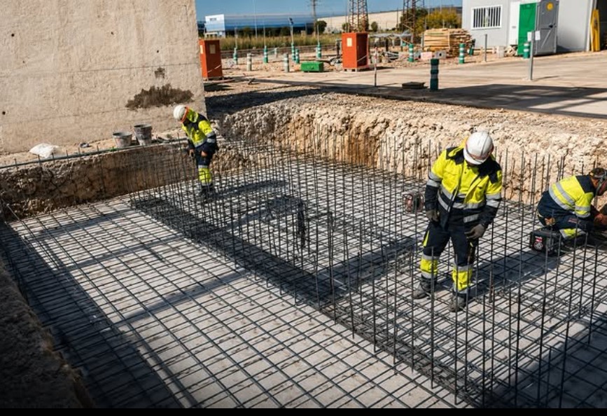 estructura de hormigón